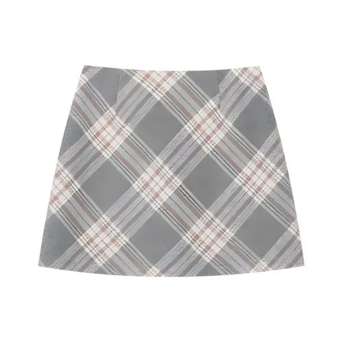 DATOUXIAYUBUCHOU Casual Short Skirts Women's Pink