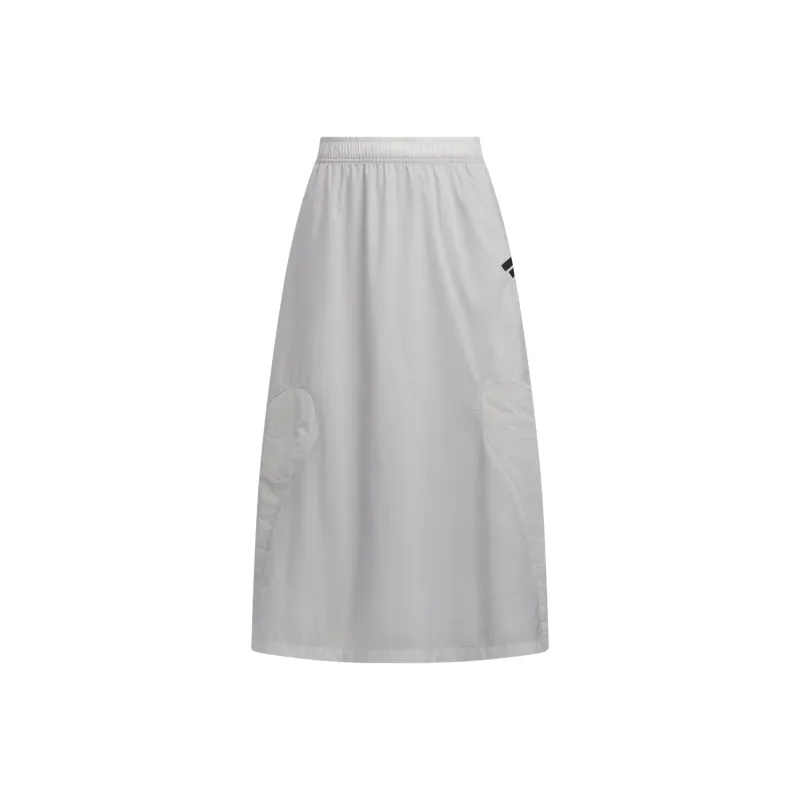 Adidas FOS Collection Casual Long Skirts Women's Light Gray-0