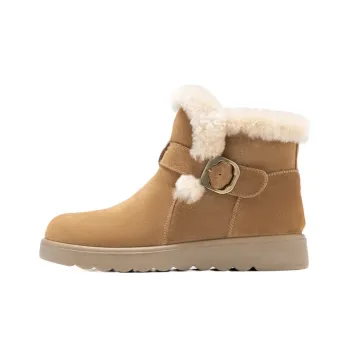 AOKANG Ankle Boots Women's Camel