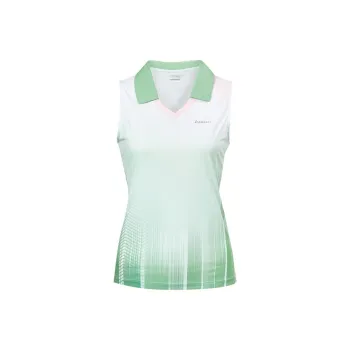 Kawasaki Blue And White Porcelain Series Badminton Clothing Women's Turquoise Willow Green