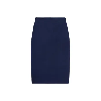 ZARA Casual Long Skirts Women's Bright Blue