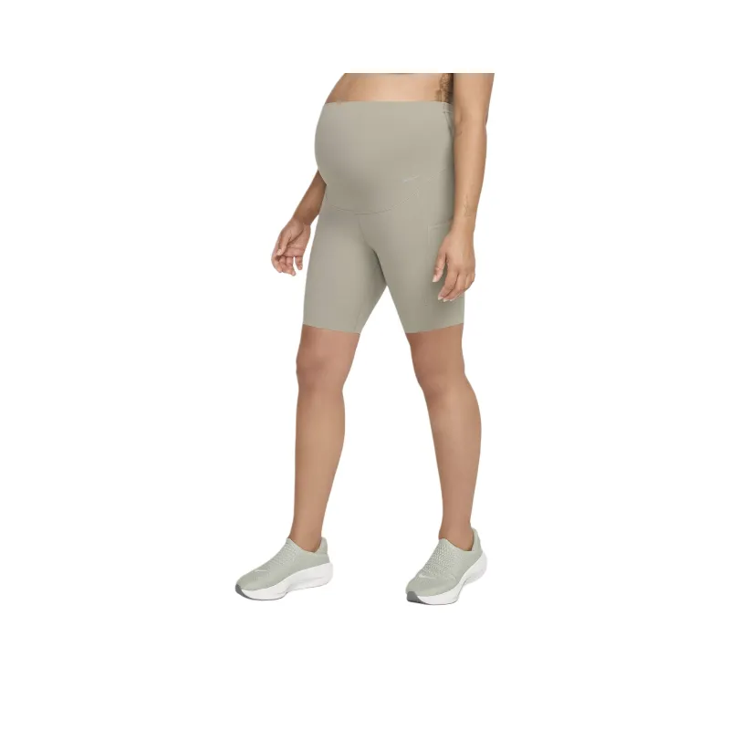Nike Zenvy M Women's Gentle Support High Waisted 8' Biker Shorts With Pockets Maternity-0