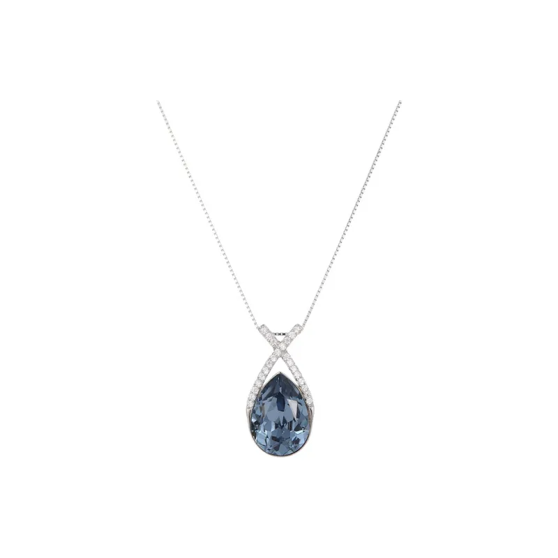 VIOLET S925 Silver Necklaces Women's-0
