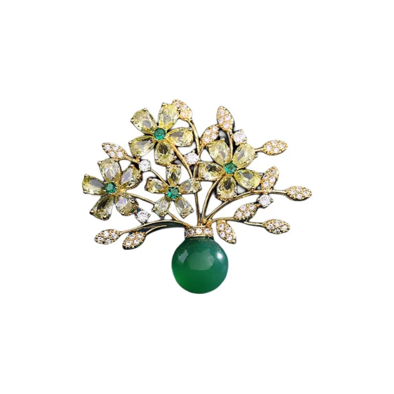 Yamaichi Maru Eco Friendly Copper Brooches Women's-2