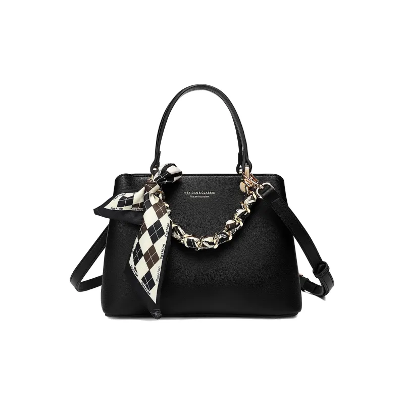 MEXICAN Polyurethane Leather Crossbody One Shoulder Handbag Women's Multicolor-0