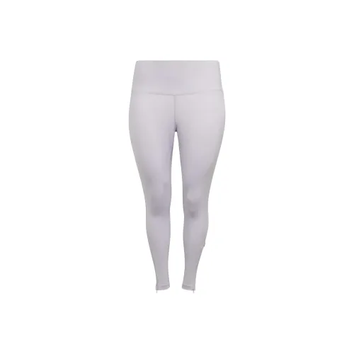 Adidas LEGGINGS PLUS SIZE Athletic Trousers Women's Silver Dawn