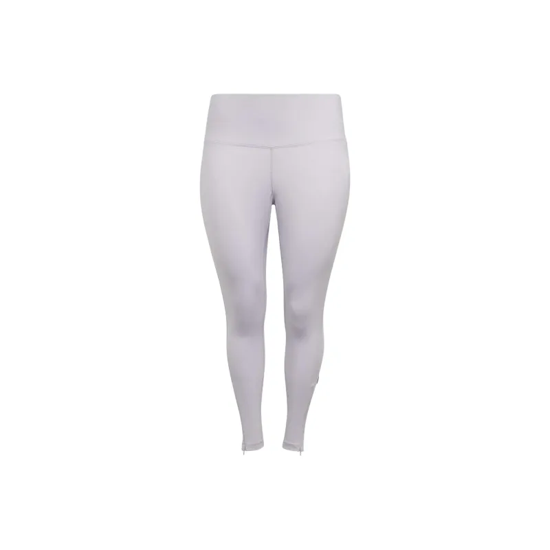 Adidas LEGGINGS PLUS SIZE Athletic Trousers Women's Silver Dawn-0