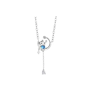 MOVER S925 Silver Necklaces Women's