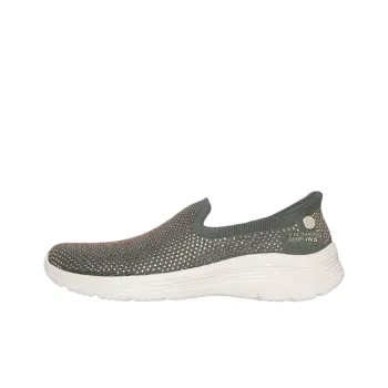 Martha Stewart x Skechers Slip ins Low Top Casual Shoes Women's Green