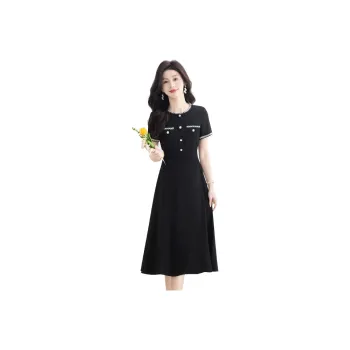 Cypress House Short Sleeved Dress Women's Black