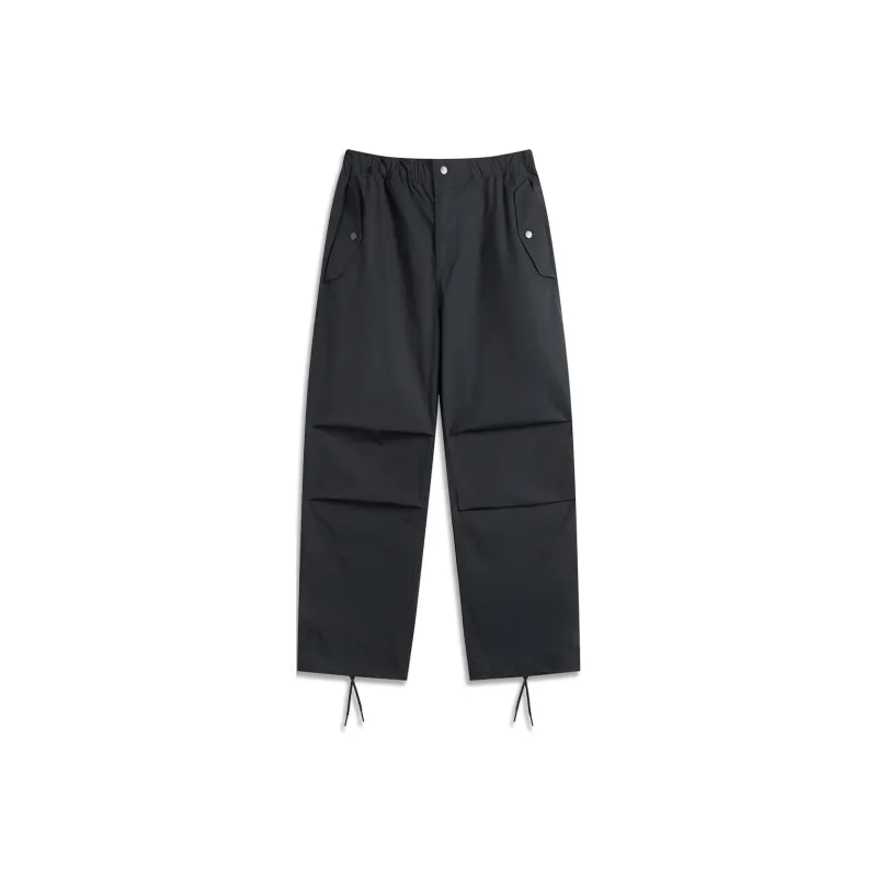 LiNing Sports Life Collection Casual Pants Men's Deep Mysterious Blue-0