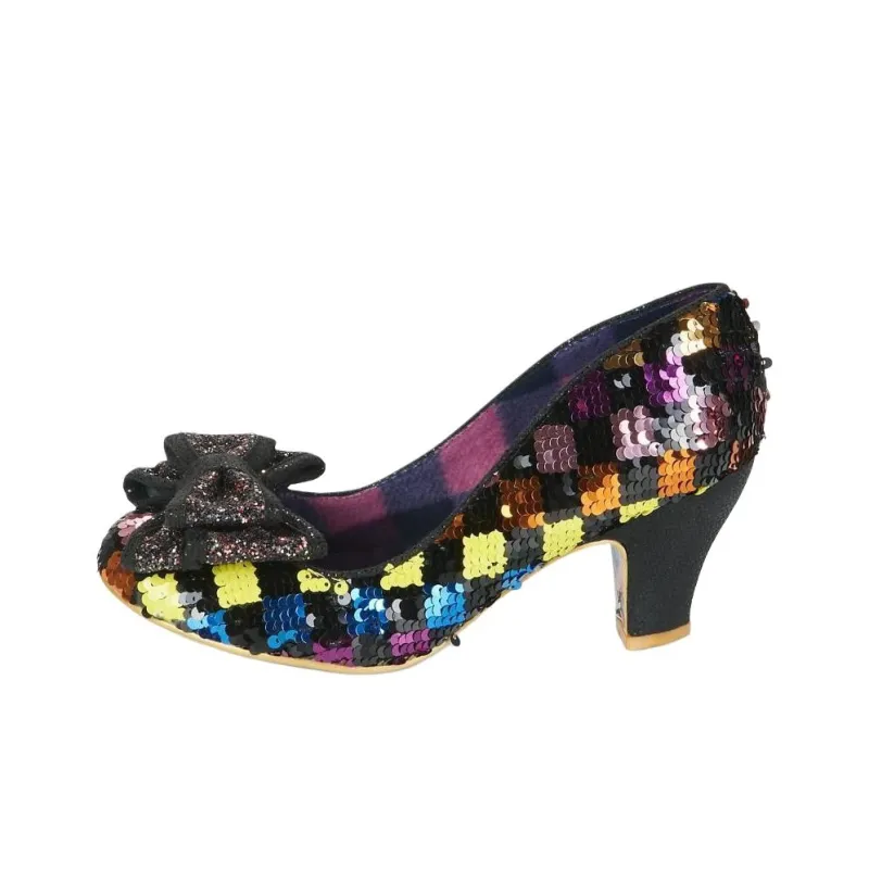 IRREGULAR CHOICE Ban Joe Cone Heel High Heels Women's Black-0