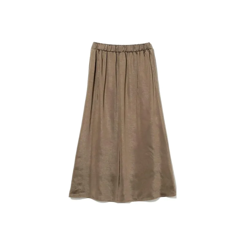 Beams Casual Long Skirt Women's Khaki-0