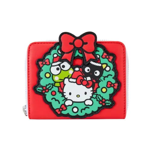 Sanrio Loungefly Collaboration Polyurethane Wallet Women's Red & Multicolor