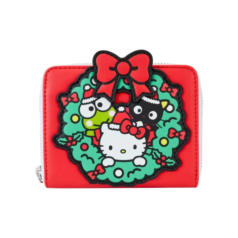 Sanrio Loungefly Collaboration Polyurethane Wallet Women's Red & Multicolor-0