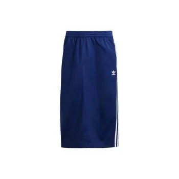 Adidas Originals Casual Long Skirt Women's Dark Blue