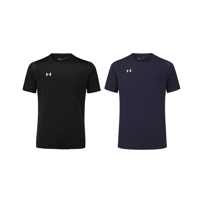 Under Armour T Shirt Unisex 2 Pack Black+Navy Blue-0