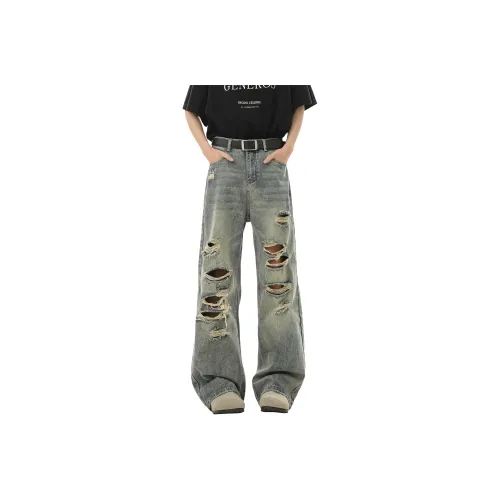 FORCEPULR Jeans Unisex Black Blue