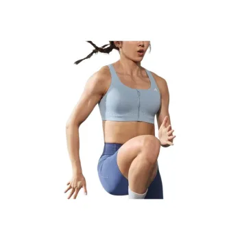 Adidas EASY FIT TRAIN HIGH SUPPORT BRA Sports Underwear Women's Light Aqua Blue