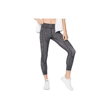 Lululemon Tight Stuff Athletic Trousers Women's Black White