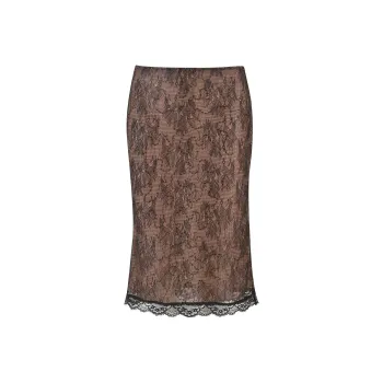 I.AM.GIA BIJOU MIDI SKIRT Casual Long Skirts Women's Black