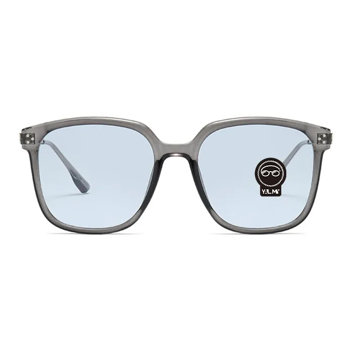YALMY TR/Memory Plastic Square Sunglasses Unisex-5