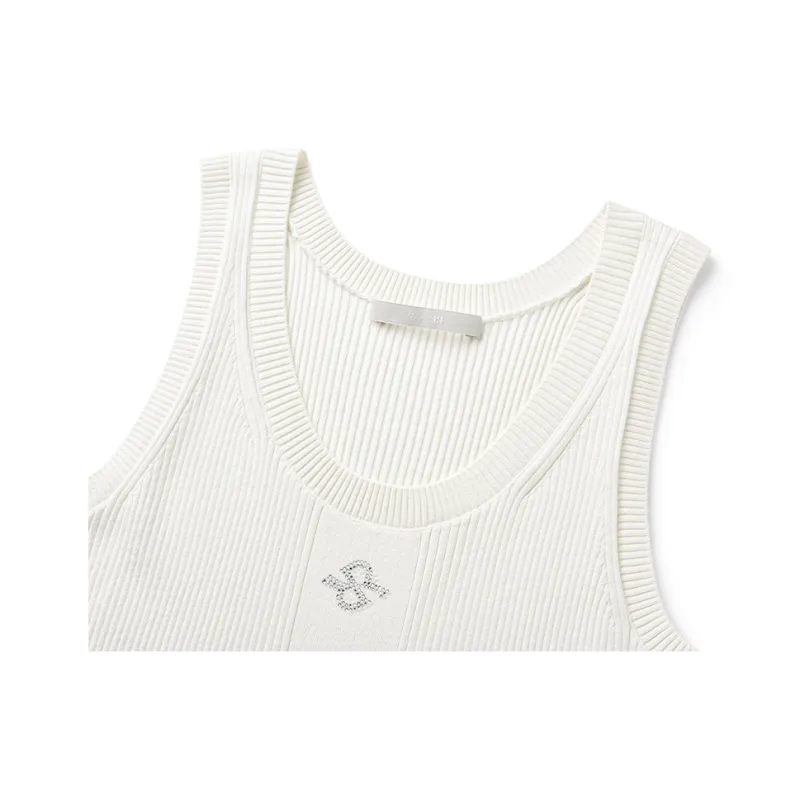 RARE Tank Tops Women's White-4