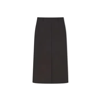 COVERINS Casual Long Skirt Women's Dark Coffee