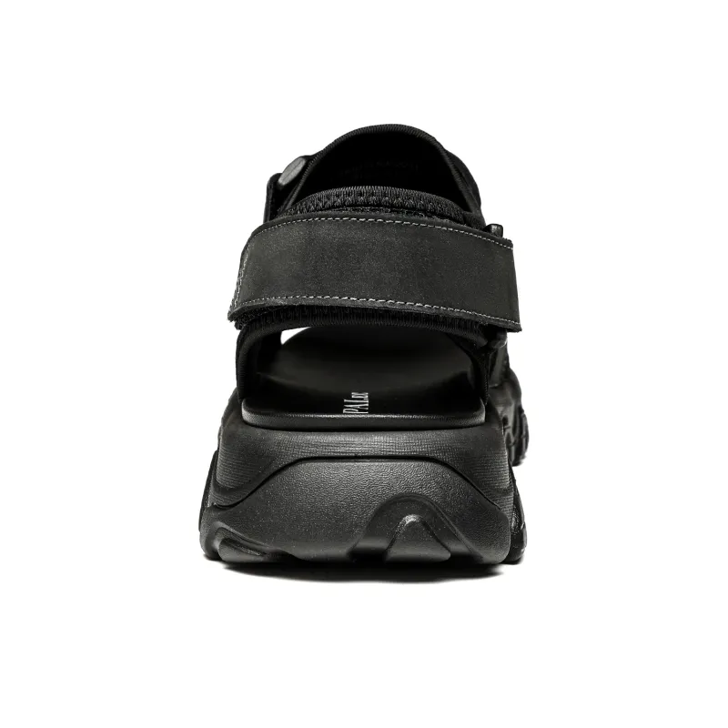 FAPAI Beach Sandals Men's Black Gray-4