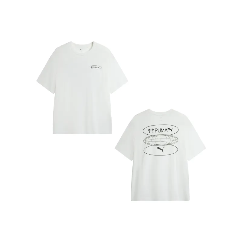 PUMA GRAPHICS 3 Circles Tee T Shirt Men's White-2
