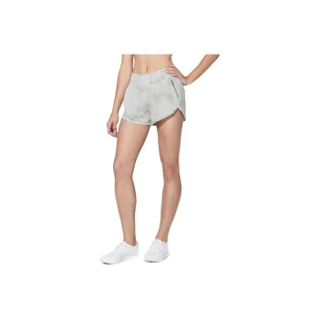 Lululemon Tracker Sports Shorts Women's Ink Wash Gray White