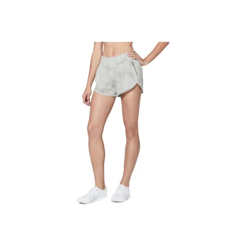 Lululemon Tracker Sports Shorts Women's Ink Wash Gray White