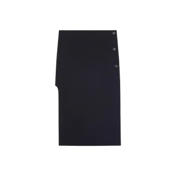 COURREGES Oblique Tailored Midi Skirt Oblique Tailored Midi Skirt
