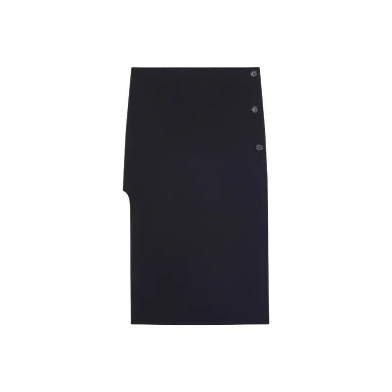 COURREGES Oblique Tailored Midi Skirt-0