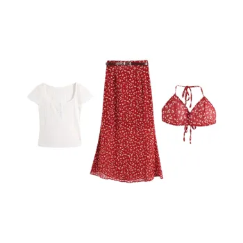 SECFLY OFFICIAL Skirt Set Women's