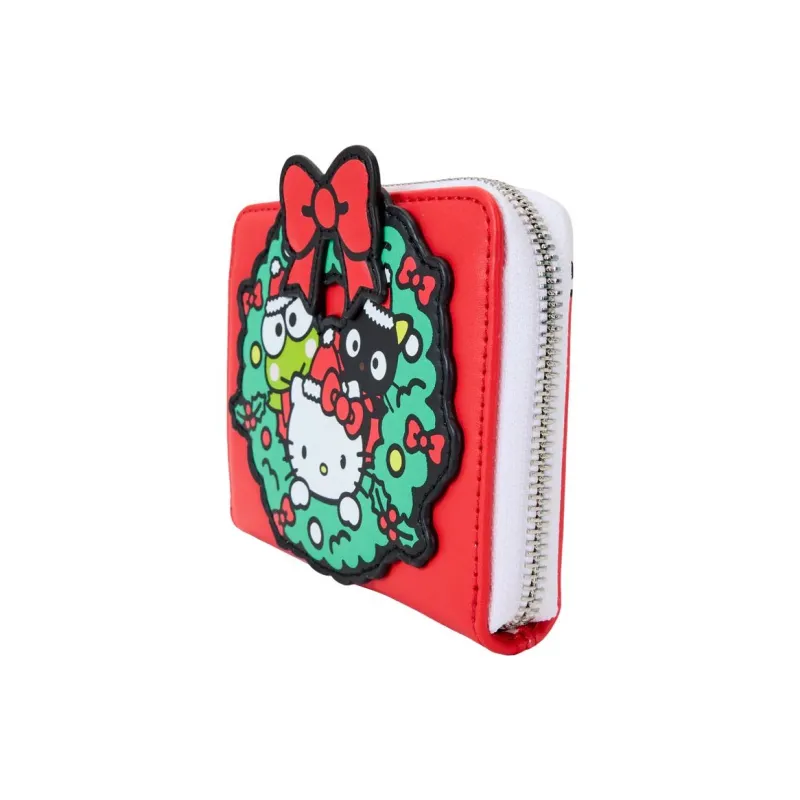 Sanrio Loungefly Collaboration Polyurethane Wallet Women's Red & Multicolor-1