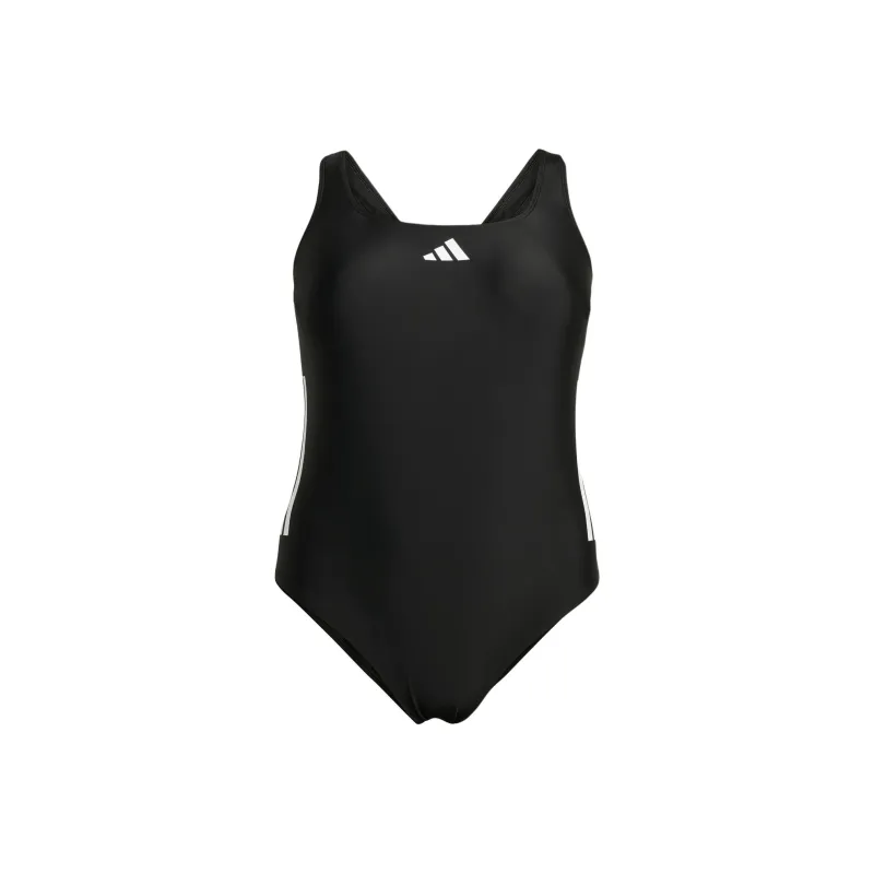 Adidas Free Shipping With AdiClub 3 Stripes C Back Swimsuit Plus Size-0