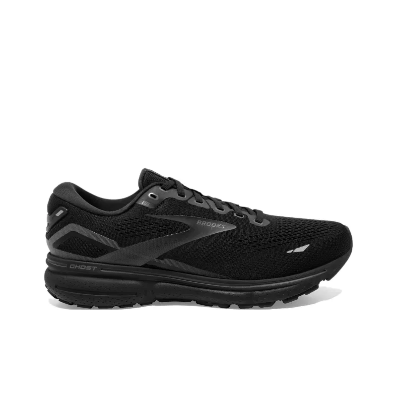 Brooks Ghost 15 Anti Slip Wear Resistant Low Top Running Shoes Men's Black-1