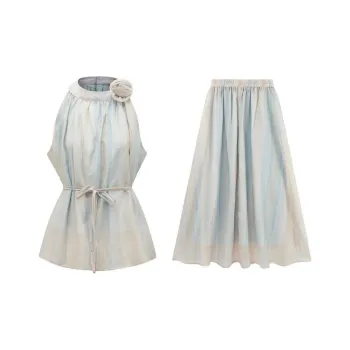 MTHE Two Piece Skirt Sets Women's
