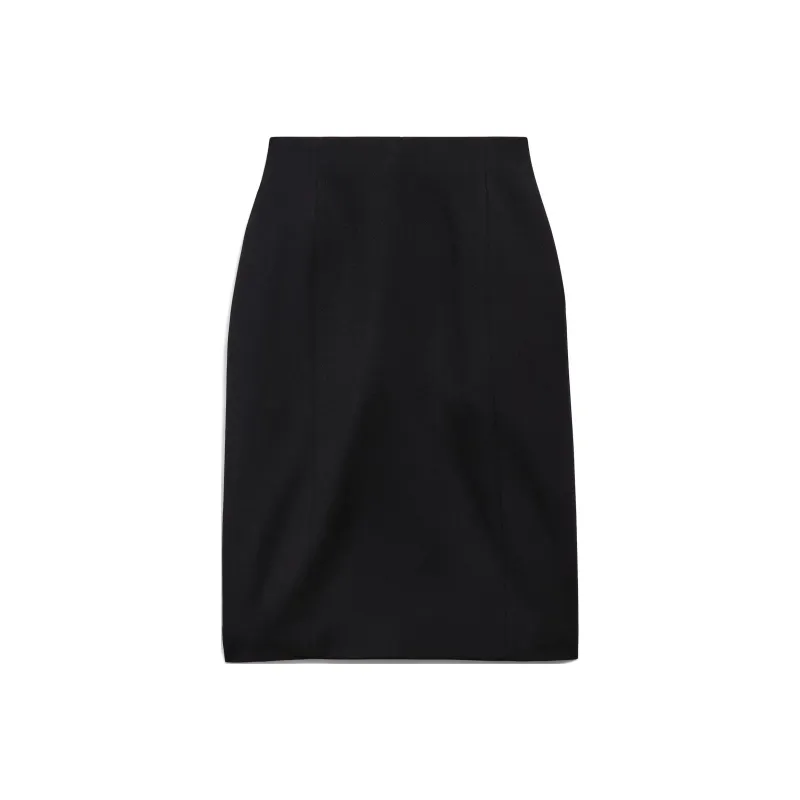 Balenciaga Hourglass Midi Skirt-0