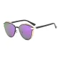 C4 Gold Frame with Purple Mirrored Lens