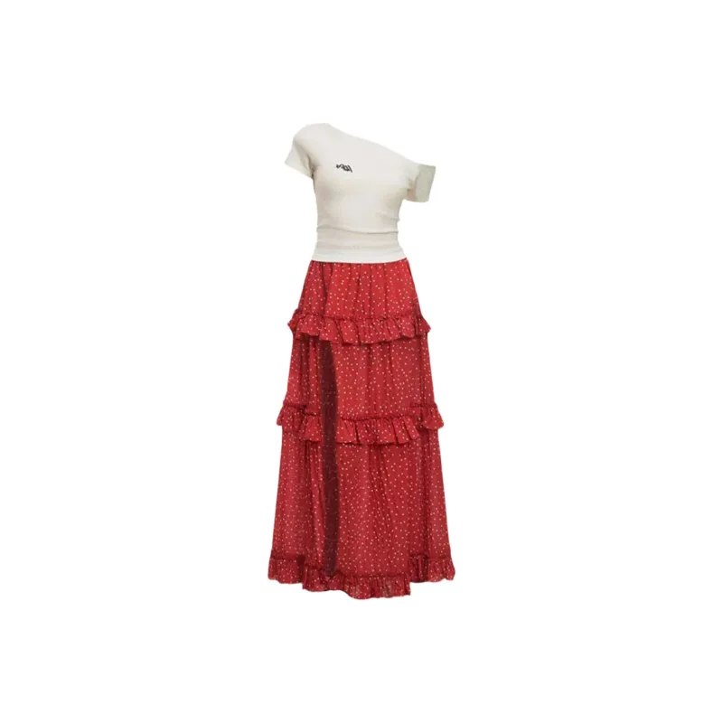 GTLA Two Piece Skirt Sets Women's-0