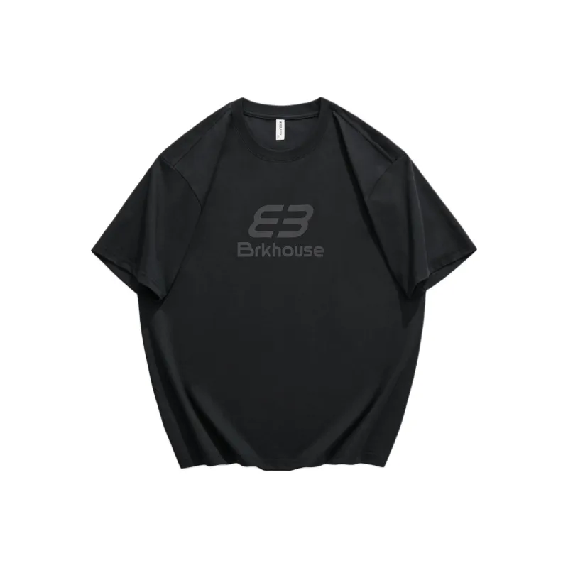 WOOD SOON Quick Dry Cooling Minimalist Style Casual Short Sleeved T Shirt Unisex-0