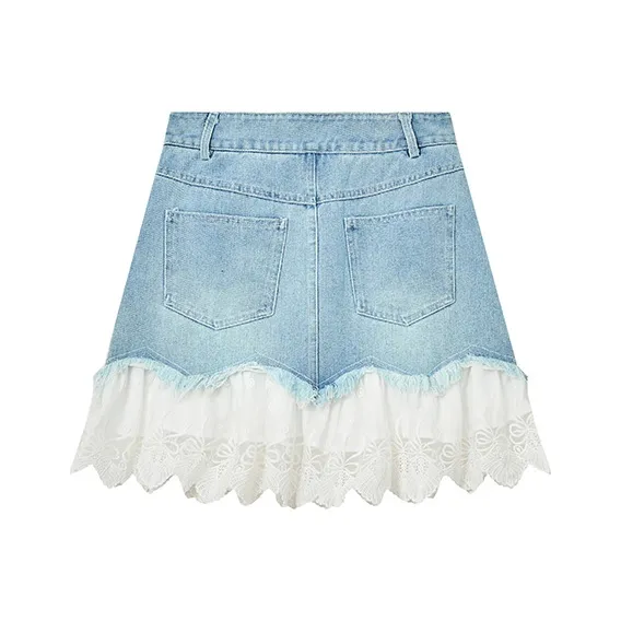 ELF SACK Casual Short Skirts Women's-1