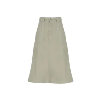 A.P.C Laurie Denim Midi Skirt