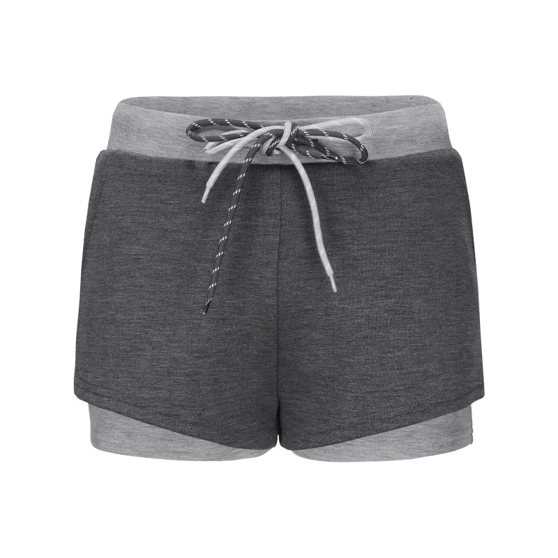 APEA Casual Shorts Women's Gray-0