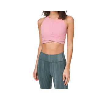 Lululemon Always Aligned Sports Underwear Women's Pink Gray Brown
