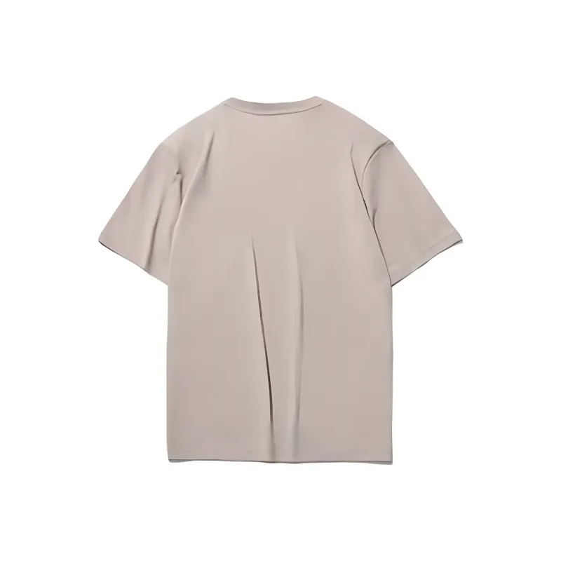 LiNing Sports Life Collection T Shirt Men's Light White Purple-1