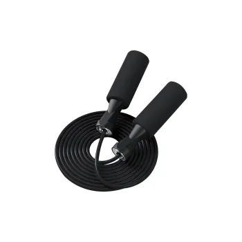 Deli Aerobic Fat Reduction Non Countable Jump Ropes 3m Black