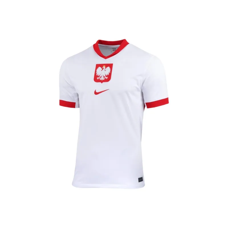 Nike Poland 2024/25 Stadium Home Soccer Jerseys Women's White-0